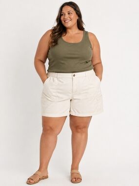 Sonoma Cream Cargo Shorts